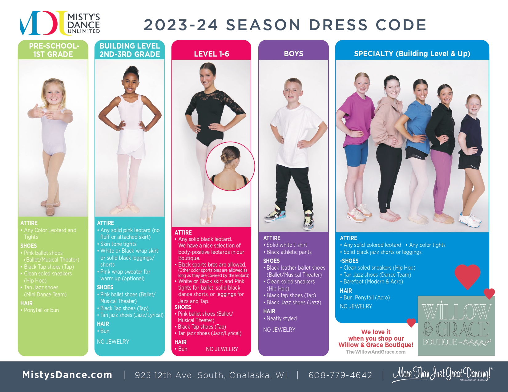 fall schedule